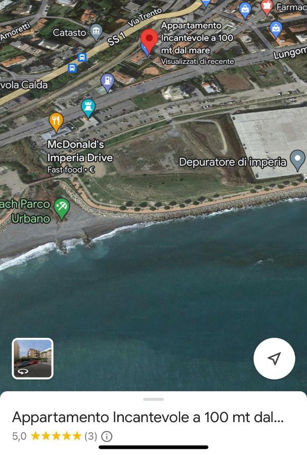 Appartamento Incantevole A 100Metri Dal Mare E Accanto Alla Pista Ciclabile Imperia Kültér fotó